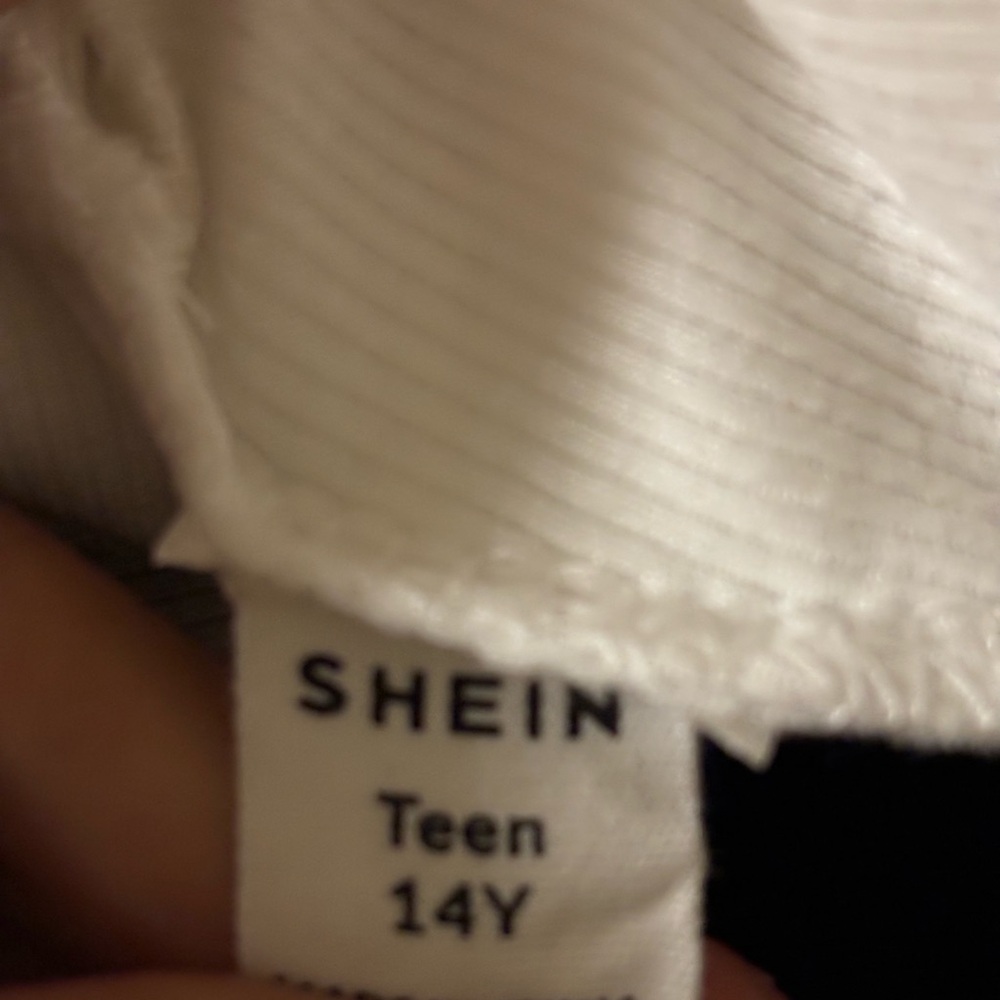 Two big girl 14 Y Ribbed Raglan Sleeve Ruffle T-Shirt - Picture 11 of 15